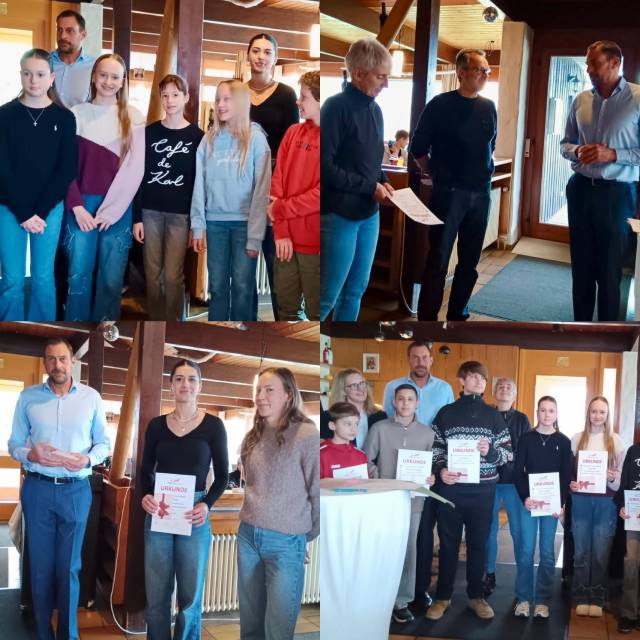 Ehrungsmatinee des TSV Ehrungsmatinee des TSV